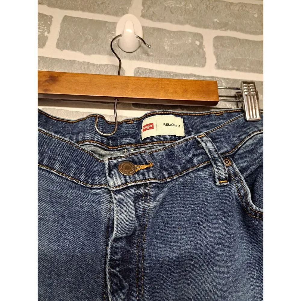 Wangler Premium Quality Mens Jeans Pants‎ Relaxed Fit 5 Pockets Size 40 X 30